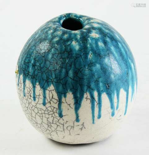 20thC Japanese Studio Vase 587