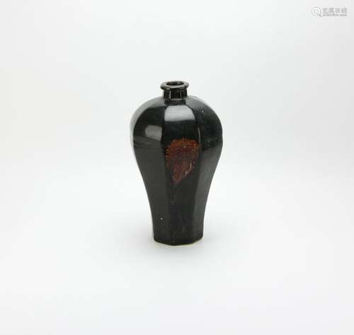 Chinese Black Song Style Mei Vase