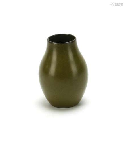 Small Chinese Teadust Glazed Jar