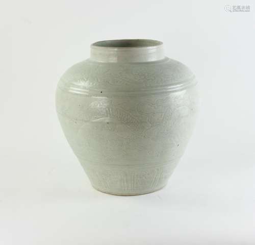 Chinese White Porcelain Jar