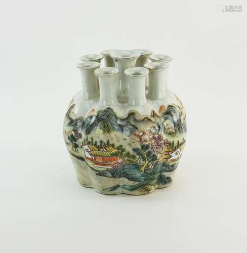 Chinese Famille Rose Porcelain Vase