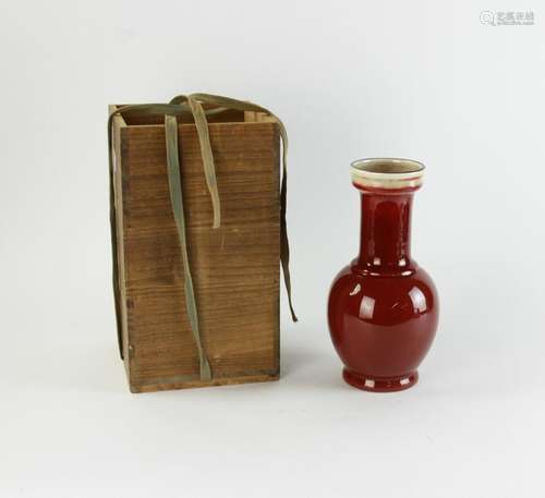 Chinese Oxblood Vase