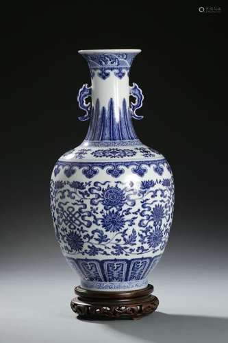 Chinese Blue and White Vase