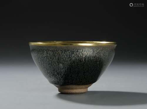 Chinese Chien-yao 'Silver-Streak' Bowl
