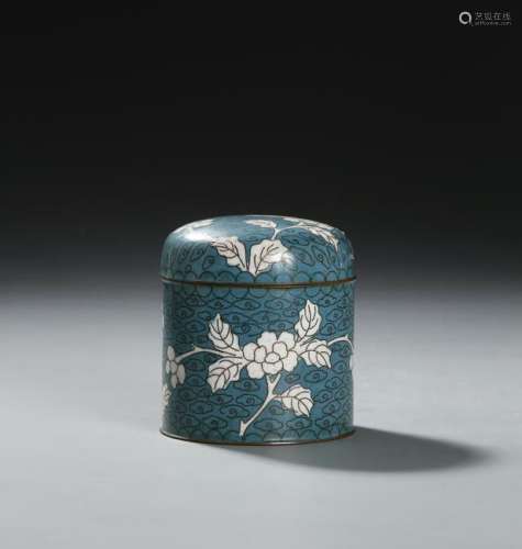 Chinese Enamel Box and Cover