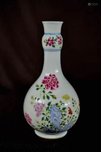 Chinese Porcelain Bottle Form Vase