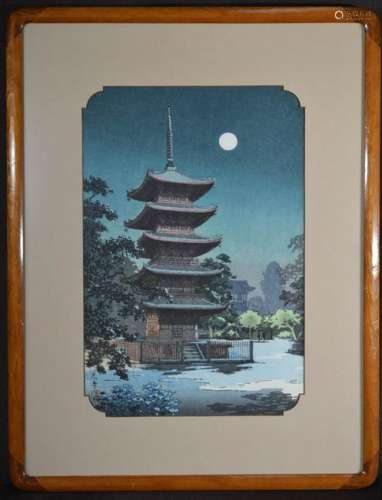 Japanese Wood Block Print - Tsuchiya Koitsu
