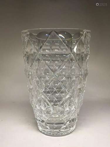 Fine Cut Crystal Vase