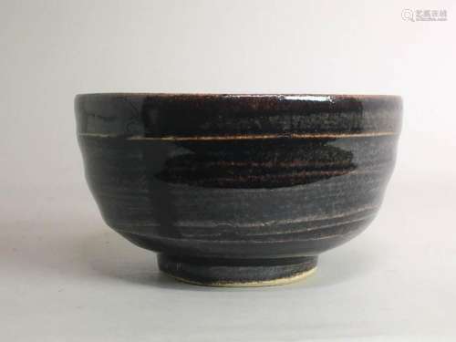 Japanese Chawan Teabowl - Borwn Glaze