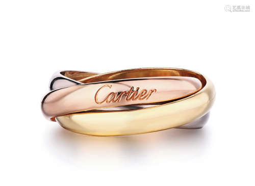 K金戒指，TRINITY系列 卡地亚（Cartier）