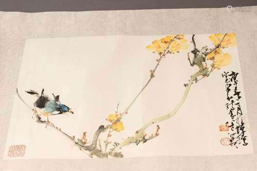 ZHAO SHAOANG, FLOWER AND BIRD