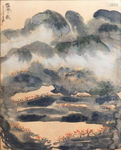 JIANG QINGSHUANG (20TH CENTURY), SPLASH INK