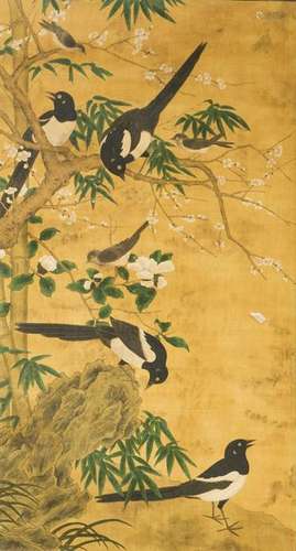 ANONYMOUS (QING DYNASTY), MAGPIE