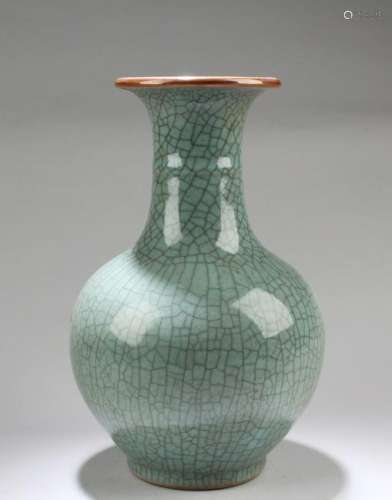 Chinese Crackled Porcelain Vase