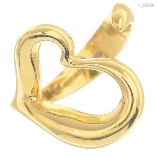 An 'Open Heart' ring, by Elsa Peretti for Tiffany &