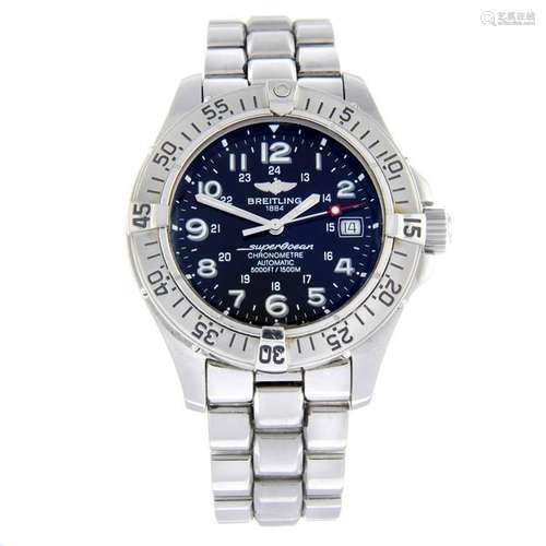 BREITLING - a gentleman's Aeromarine SuperOcean