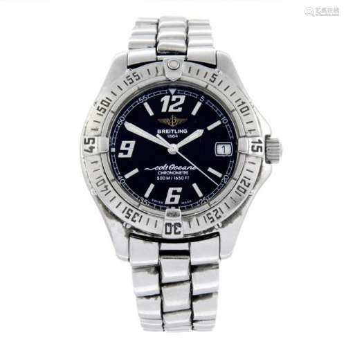 BREITLING - a lady's Colt Oceane bracelet watch.