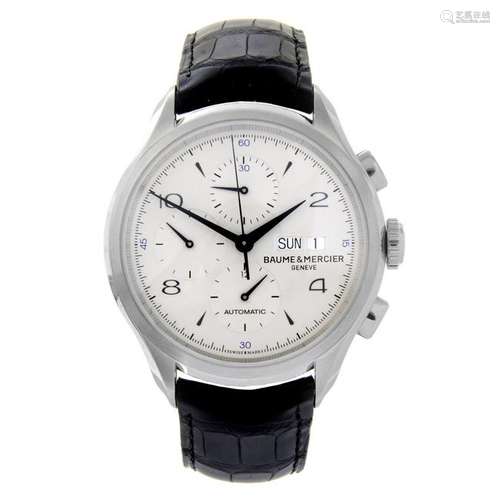 BAUME & MERCIER - a gentleman's Clifton chronograph