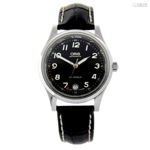 ORIS - a gentleman's Classic wrist watch. Stainless