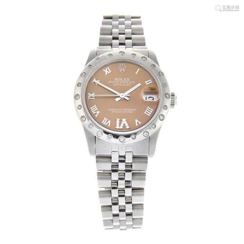 ROLEX - a mid-size Oyster Perpetual Datejust bracelet