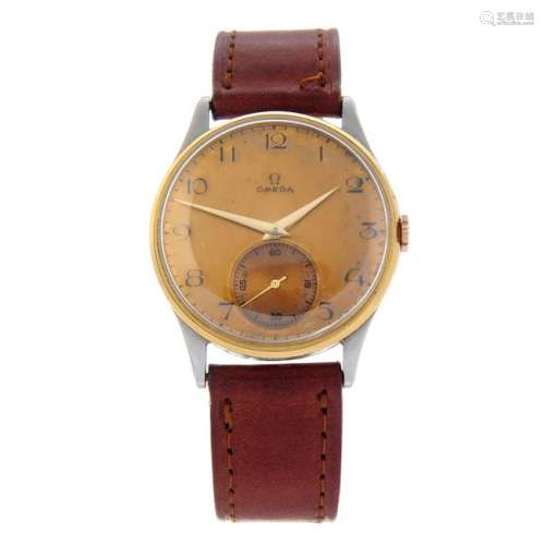 OMEGA - a gentleman's 'Jumbo' wrist watch. Stainless