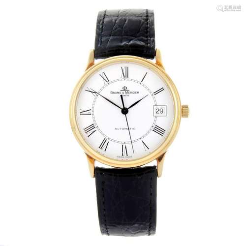 BAUME & MERCIER - a gentleman's Classima wrist watch.