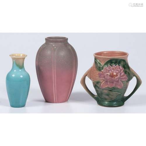 Rookwood and Roseville Pottery