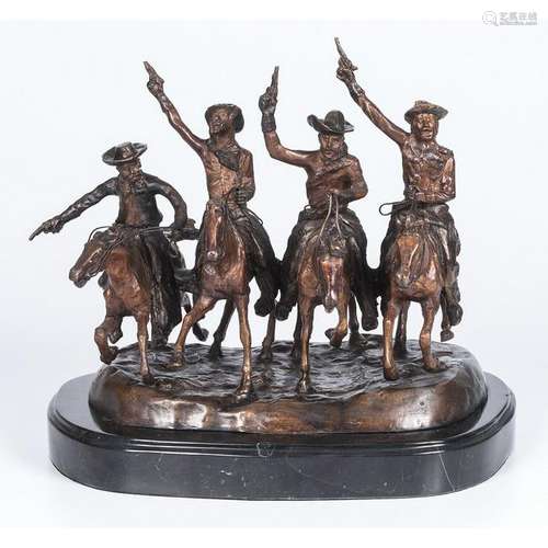 Frederick Remington (American, 1861-1909) Bronze Recast