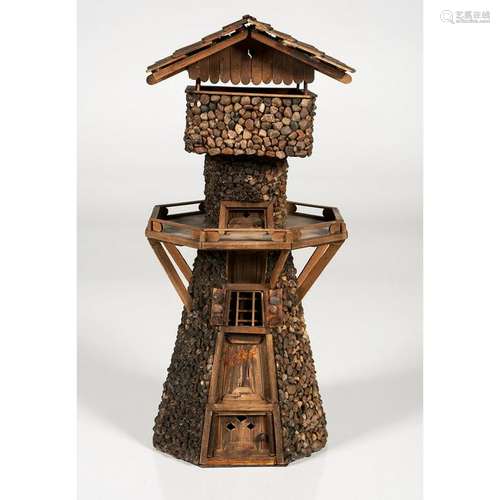 Folk Art Watch Tower