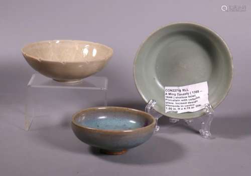 Chinese Porcelain Bowls: Dingyao, Junyao, Longquan