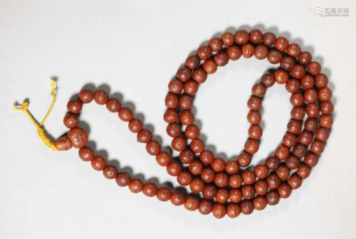 Chinese Buddhist Bodhi Beads; 85.4G