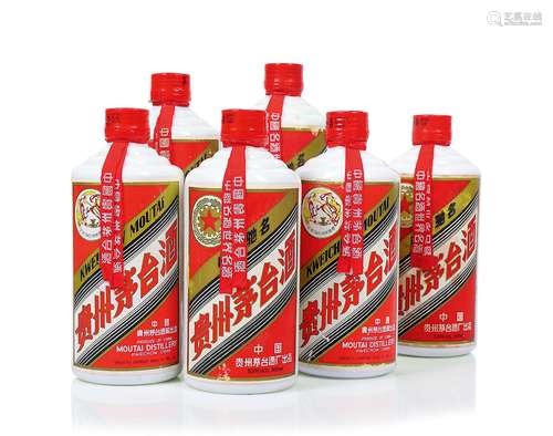 1995-1996年贵州茅台酒（红皮/铁盖）