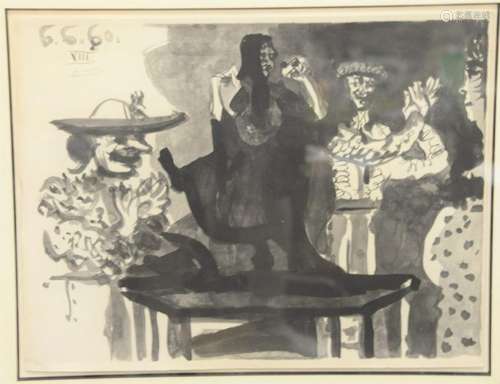 Pablo Picasso (1881-1973), lithograph, 