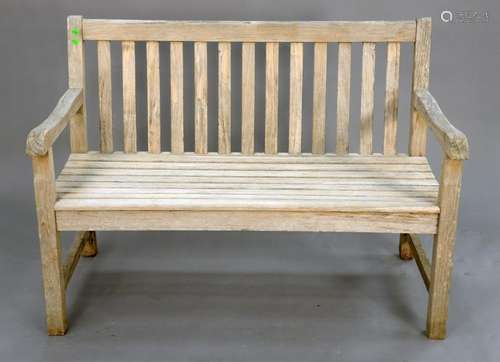 Outdoor classics teak bench. lg. 48 in.