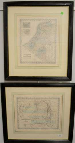 Group of seven J.H. Colton maps to include Indiana,