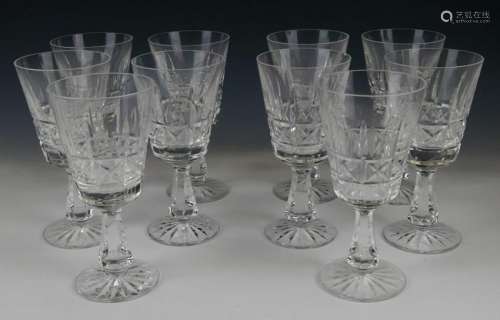 10 WATERFORD CRYSTAL 