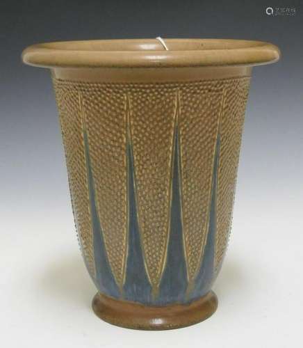 1926 ROOKWOOD POTTERY BEADED LEAVES VASE 2197