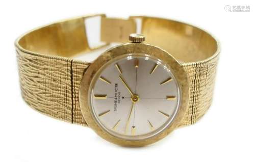 LADIES BAUME & MERCIER 14K YELLOW GOLD WRISTWATCH