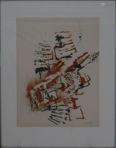 ARMAN PIERRE (FRANCE 1928-2005)  EA LITHOGRAPH