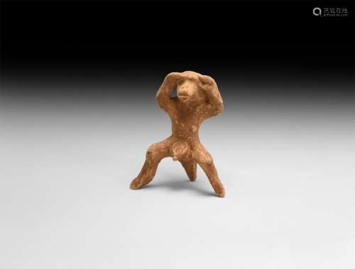Greek Corinthian Monkey Figure