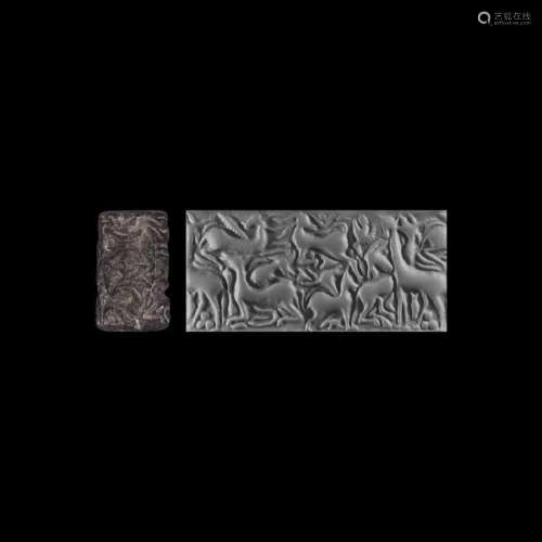 Western Asiatic Syro-Cappadocian Cylinder Seal with