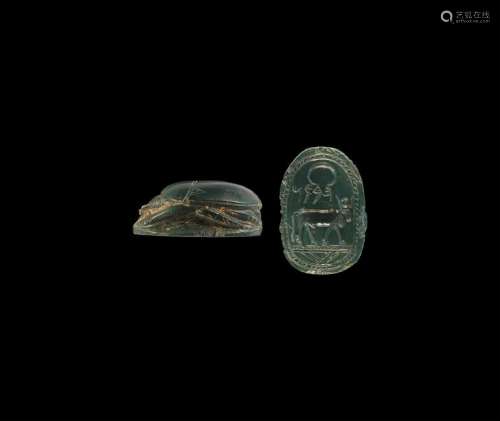 Phoenician Scarab with Apis Bull