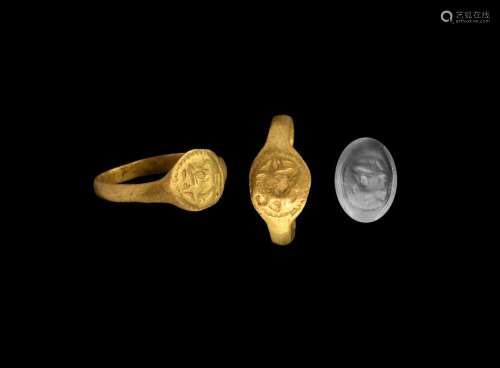 Roman Gold Signet Ring