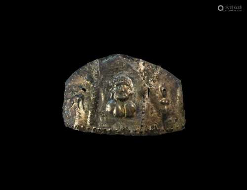 Phoenician Silver Diadem with Bust