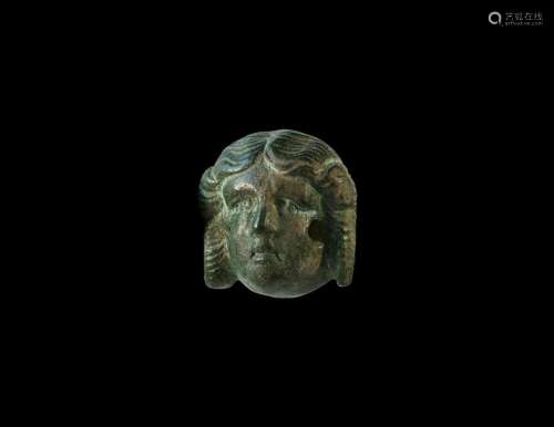 Roman Female Head Mount