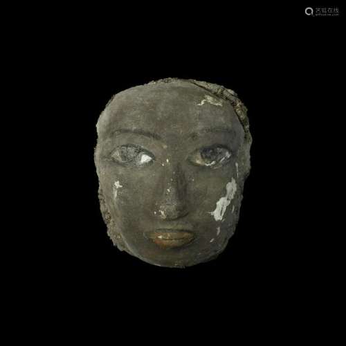 Egyptian Child's Funerary Mask