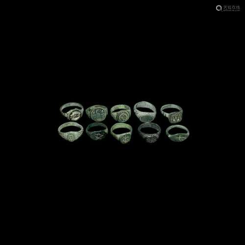 Roman to Medieval Ring Collection