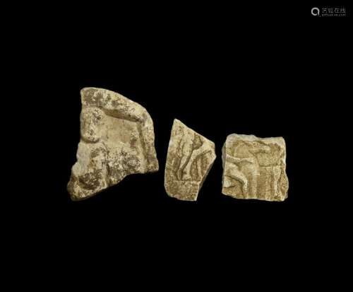 Roman Stele Fragment Group