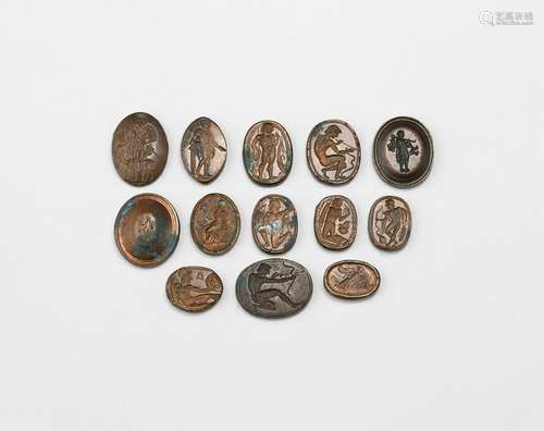 Greek Figural Intaglio Electrotype Group