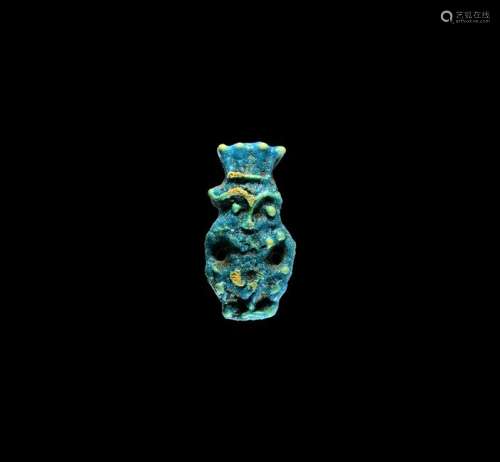 Egyptian Large Bes Amulet
